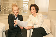 Kerstin Fernström, Karin Dor (Foto: Winfried Rabanus)